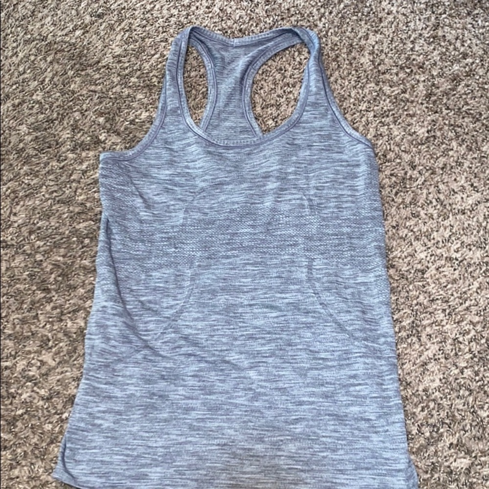 Lululemon gray swiftly tech tee
